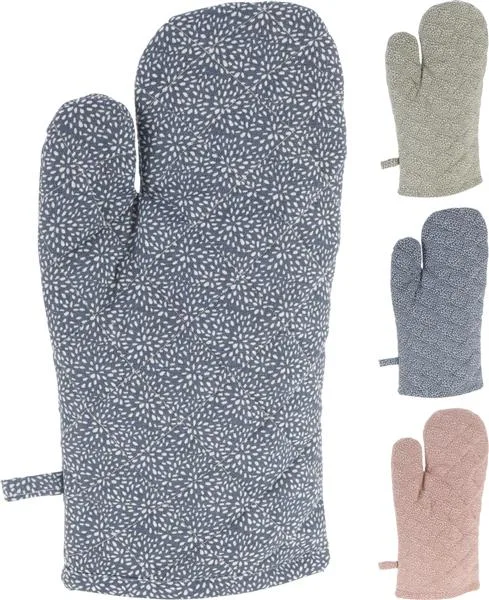 OVEN MITT - 16X32CM - 3 ASSORTED COLOURS
