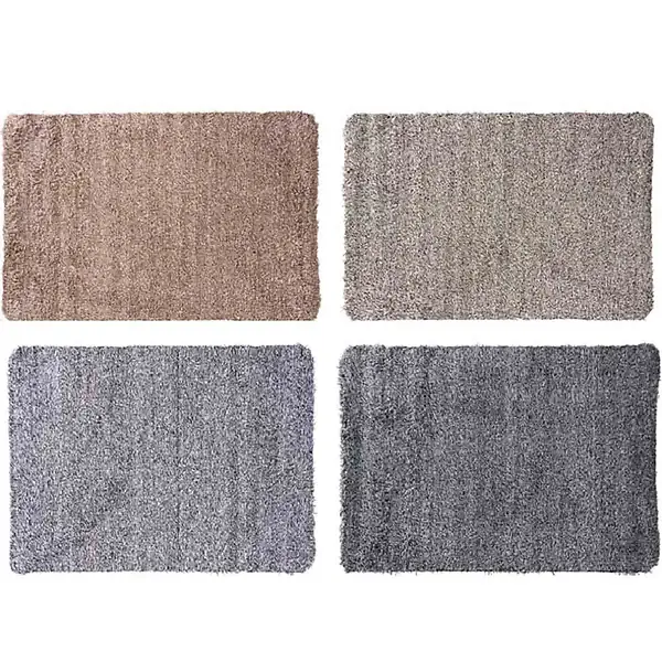 DOORMAT - 60X90CM - 4 ASSORTED COLOURS