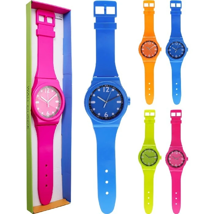 WATCH WITH COLORED CASE
