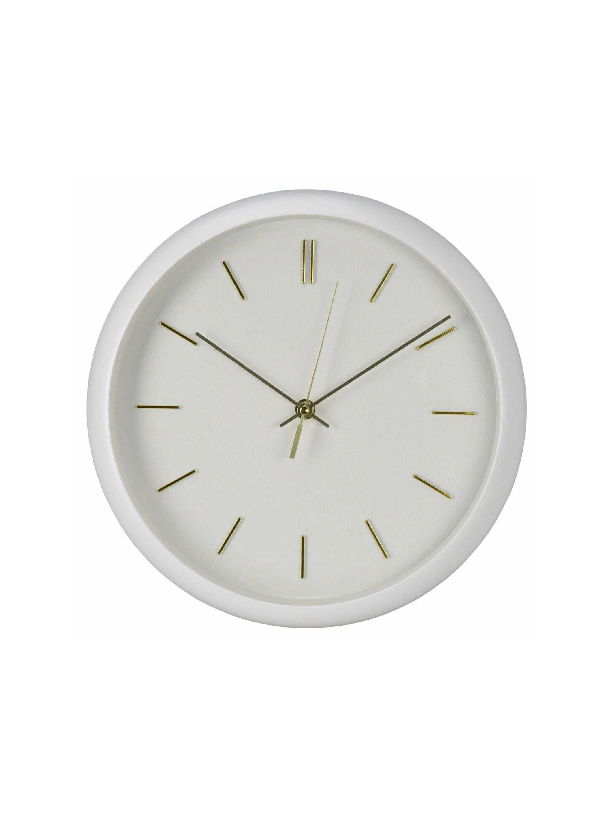 WALL CLOCK - 300X45MM - 4 ASSORTED COLOURS