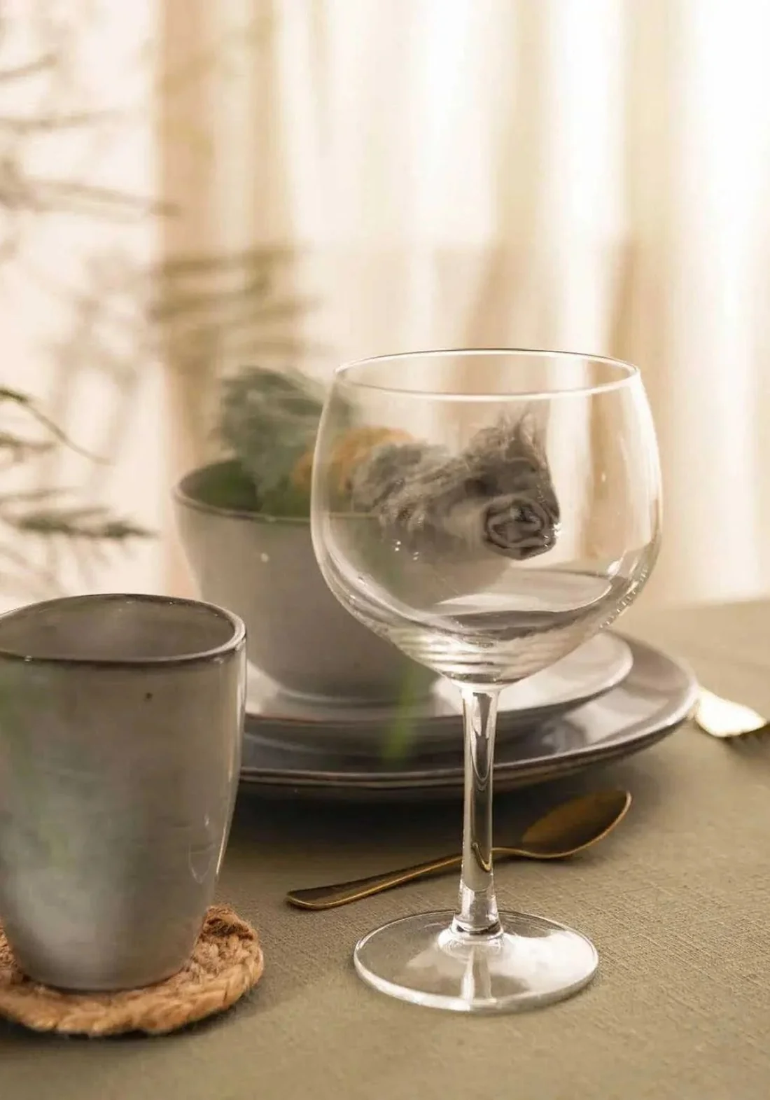 GIN TONIC GLASS SET - 650ML - 4 PIECES