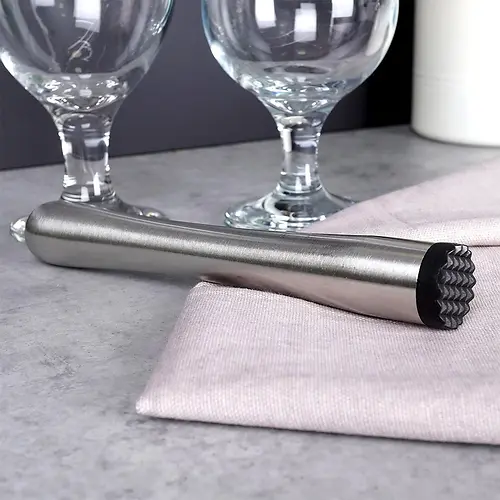 STAINLESS STEEL MUDDLER - DIA 25CM