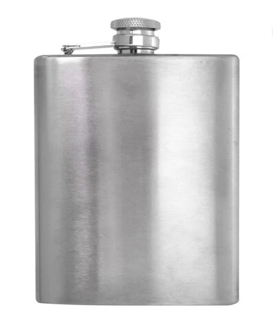 STAINLESS STEEL HIP FLASK - 236ML