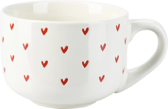 STONEWARE MUG - 450ML - 3 ASSORTED COLOURS