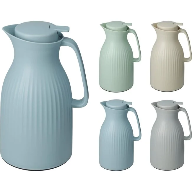 VACUUM JUG PP - 1000ML - 4 ASSORTED COLOURS