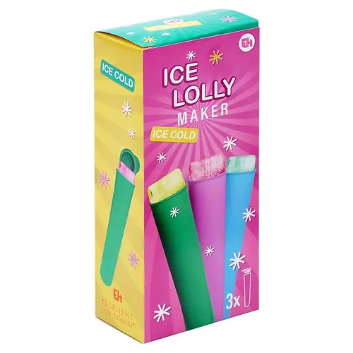 ICE LOLLY MAKER SET OF 3