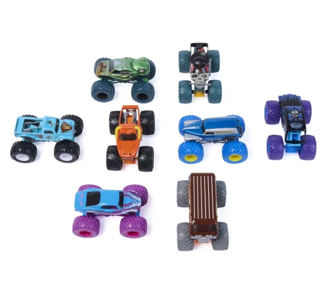 Official 1:64 Scale Die-Cast Monster Truck Assorted 2-Pack Set