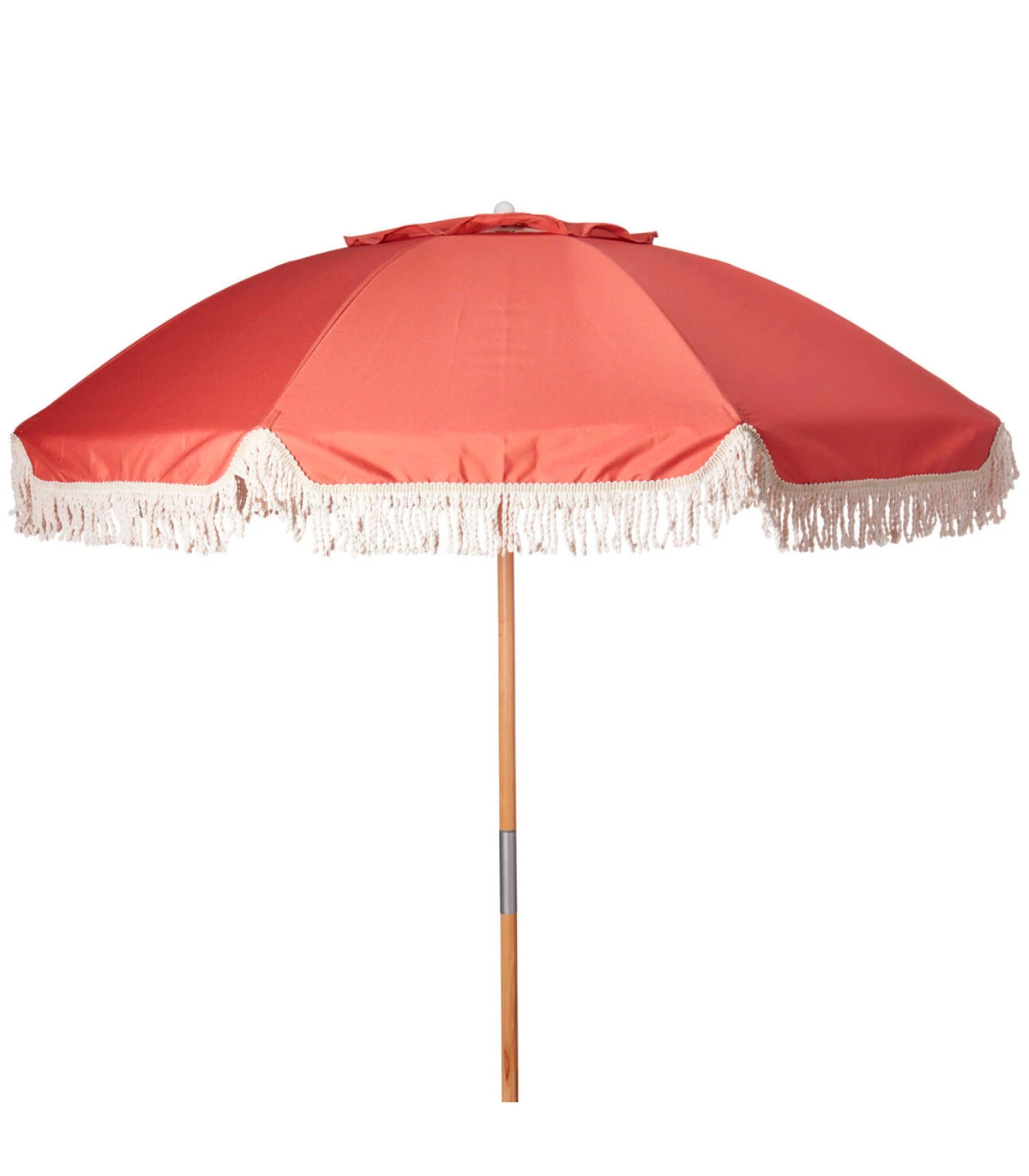 WOODEN UMBRELLA - 180CM - TERRACOTTA