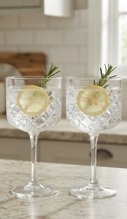 GIN TONIC GLASS SET OF 2 - 500ML