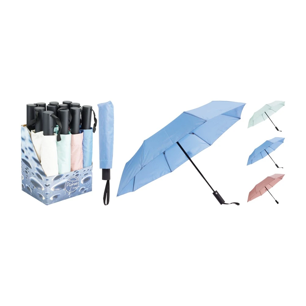 FOLDABLE UMBRELLA - 4 ASSORTED COLOURS