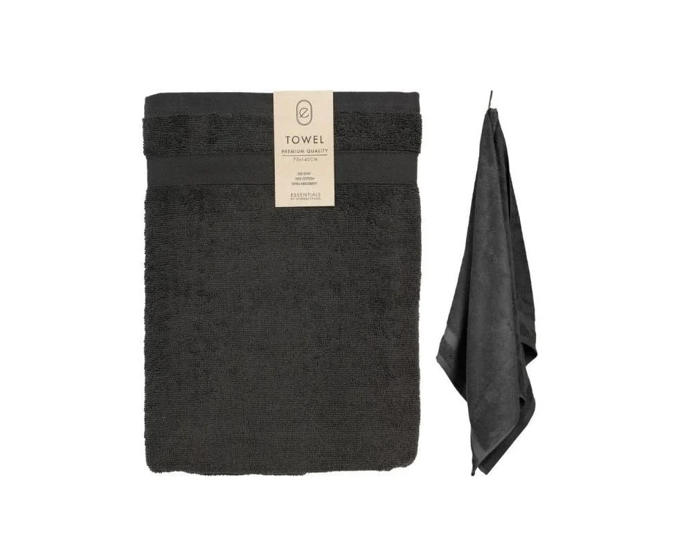 TOWEL - 70X140CM - ANTHRACITE