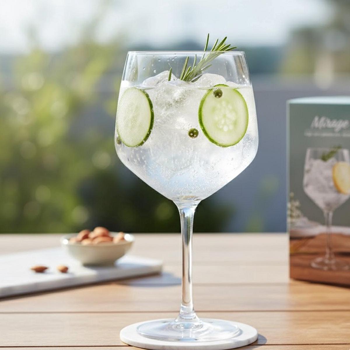 GIN TONIC GLASS SET OF 4 - 610ML