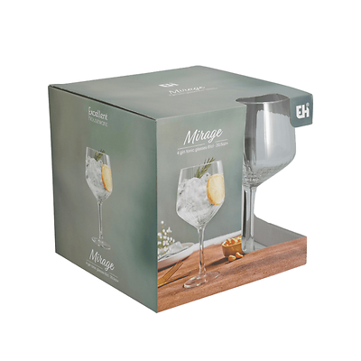GIN TONIC GLASS SET OF 4 - 610ML