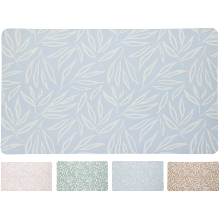 EVA PLACEMAT - LEAVES - 435X285MM