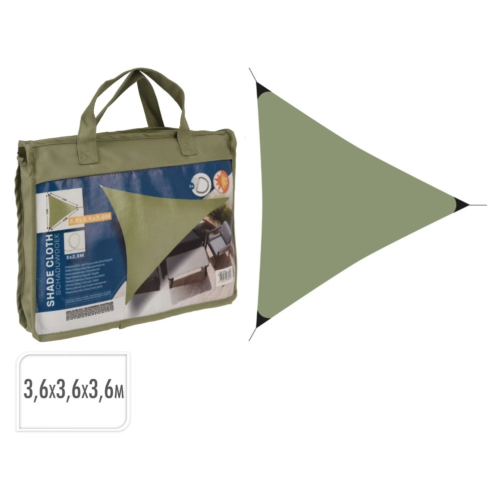 SHADE CLOTH - 360X360X360CM - GREEN