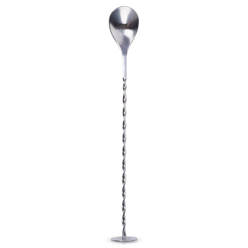STAINLESS STEEL BARTENDER SPOON - 280X35MM