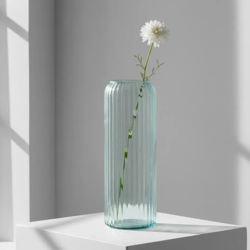 VASE RECYCLED GLASS - D145XH370