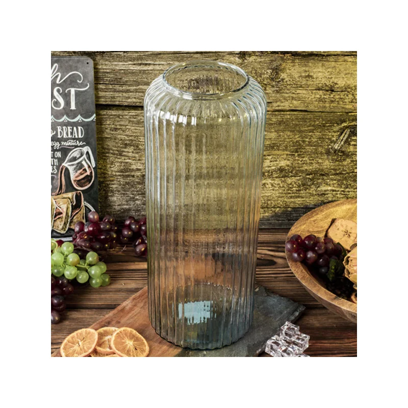 VASE RECYCLED GLASS - D145XH370