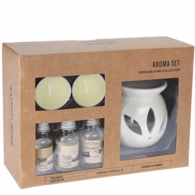 VANILLA SCENTED AROMA SET - 6 PIECES