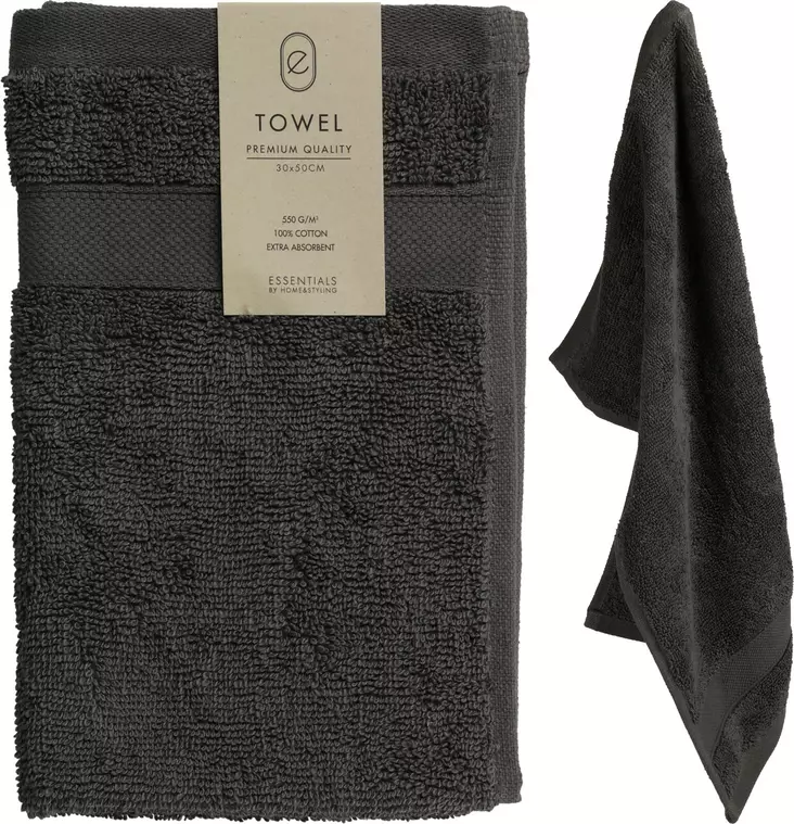 TOWEL - 30X50CM - ANTHRACITE