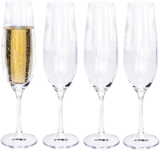 CRYSTAL CHAMPAGNE GLASSES