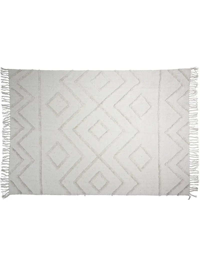 TUFTED COTTON RUG - 120X180CM