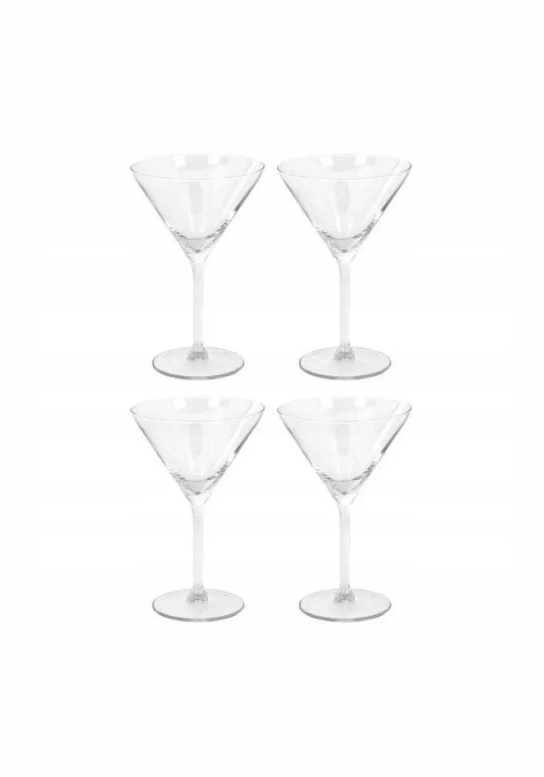 COCKTAIL MARTINI GLASS SET - 4 PIECES - 26CL