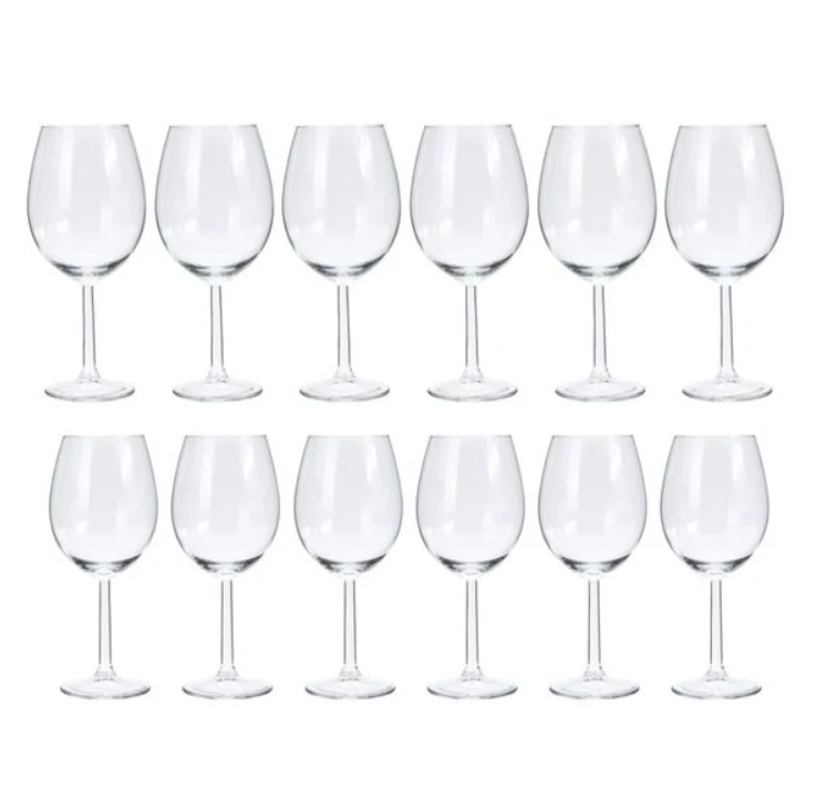 WINE GLASS SET - 12 PIECES