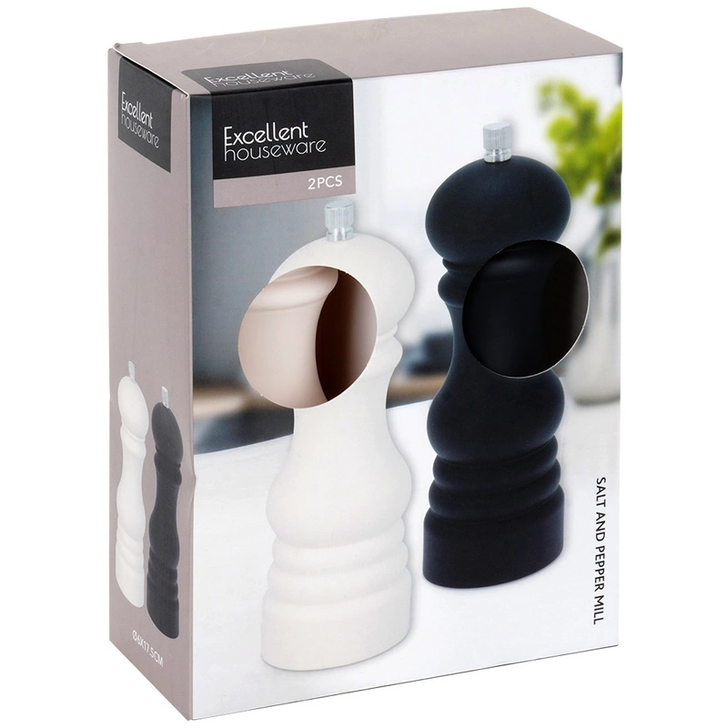 PEPPER MILL AND SALT SHAKER
