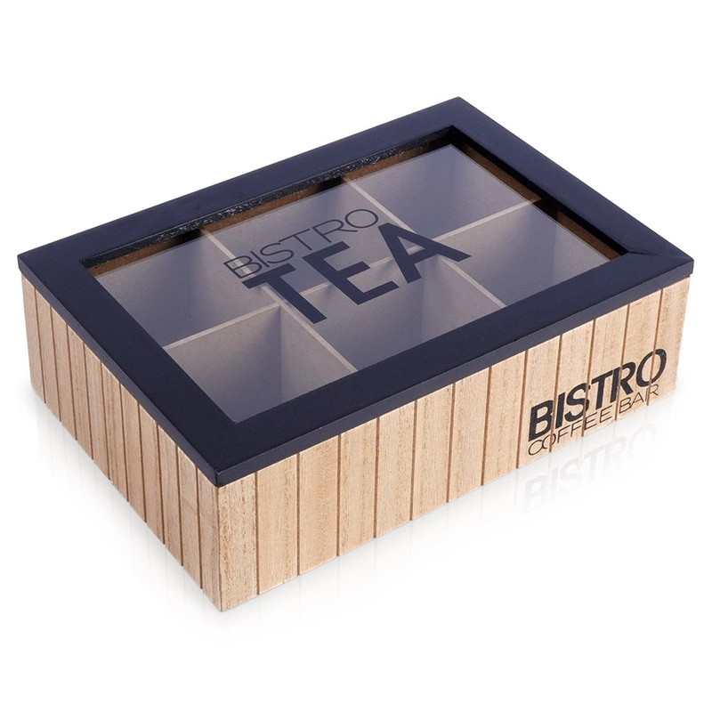 BISTRO TEA BOX - 24X16,5X7,5CM