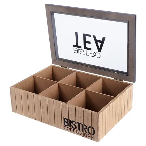 BISTRO TEA BOX - 24X16,5X7,5CM