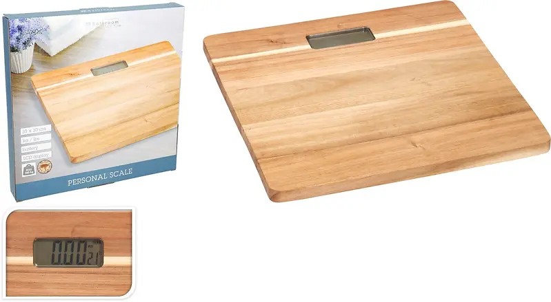 PERSONAL SCALE ACACIA - 300X300X