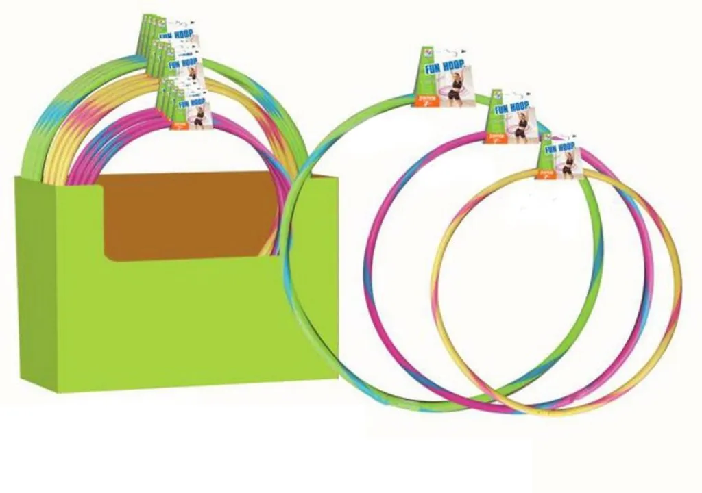 UNLIGHTED HULA HOOP - ASSORTED COLOURS