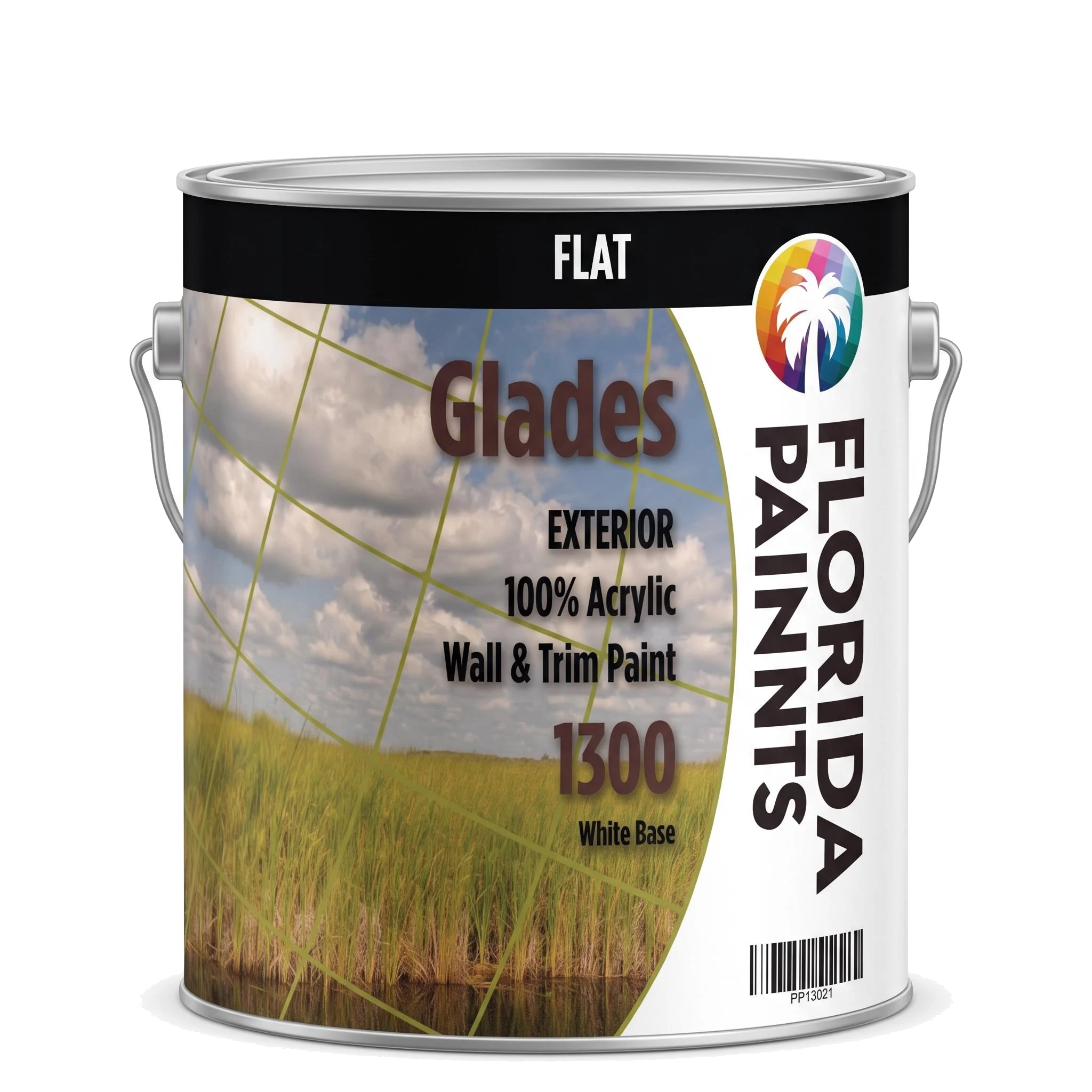 Glades Exterior 100% Acrylic Wall & Trim Paint - Flat