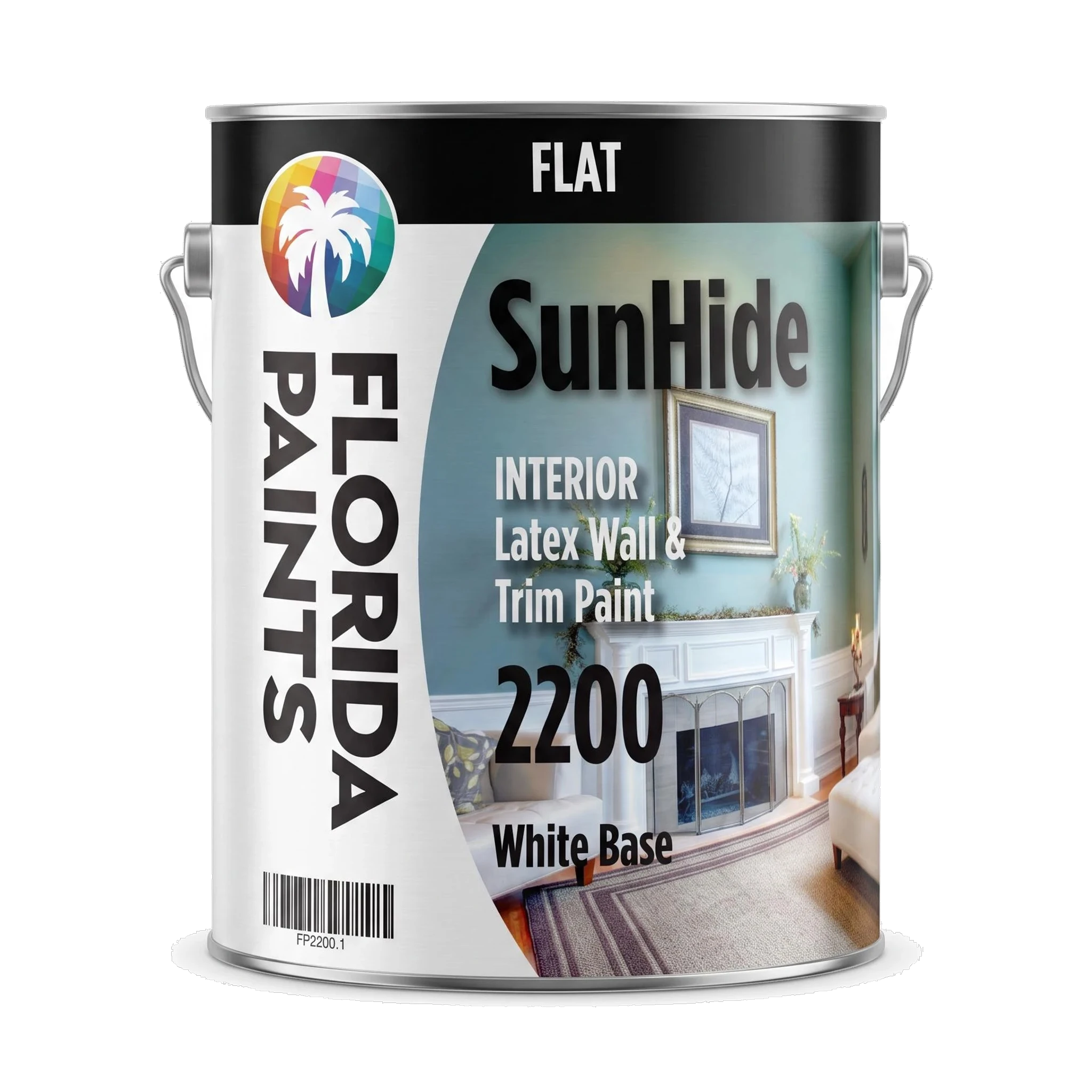 SunHide Interior Latex Wall & Trim Paint - Flat