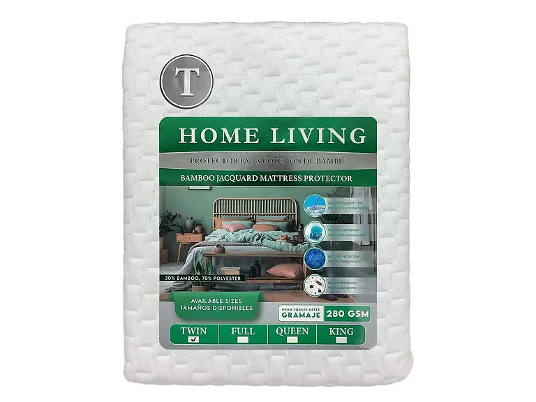 BAMBOO MATTRESS PROTECTOR - TWIN
