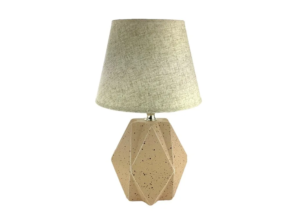 CERAMIC TABLE LAMP - 10.5 INCHES