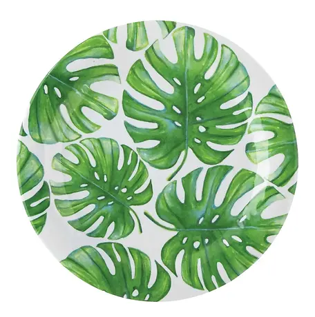Monstera 11" Melamine Plate