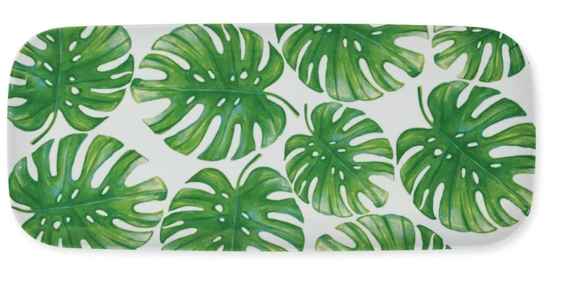 Monstera, 15" Melamine Tray