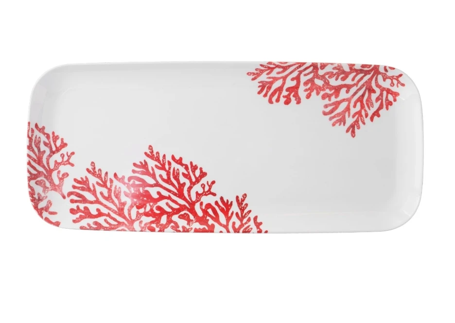 Red Coral, 15" Tray