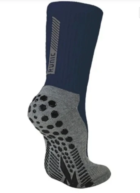 RUNIC ADULT NON-SLIP SPORT SOCKS 10-13 - BLUE