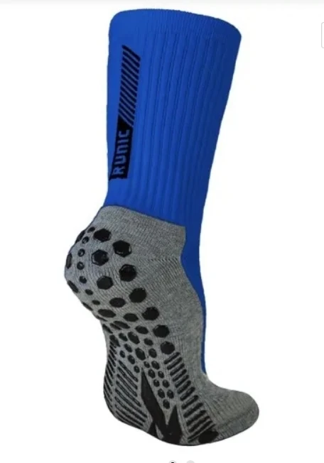 RUNIC ADULT NON-SLIP SPORT SOCKS - 10-13 - ROYAL BLUE