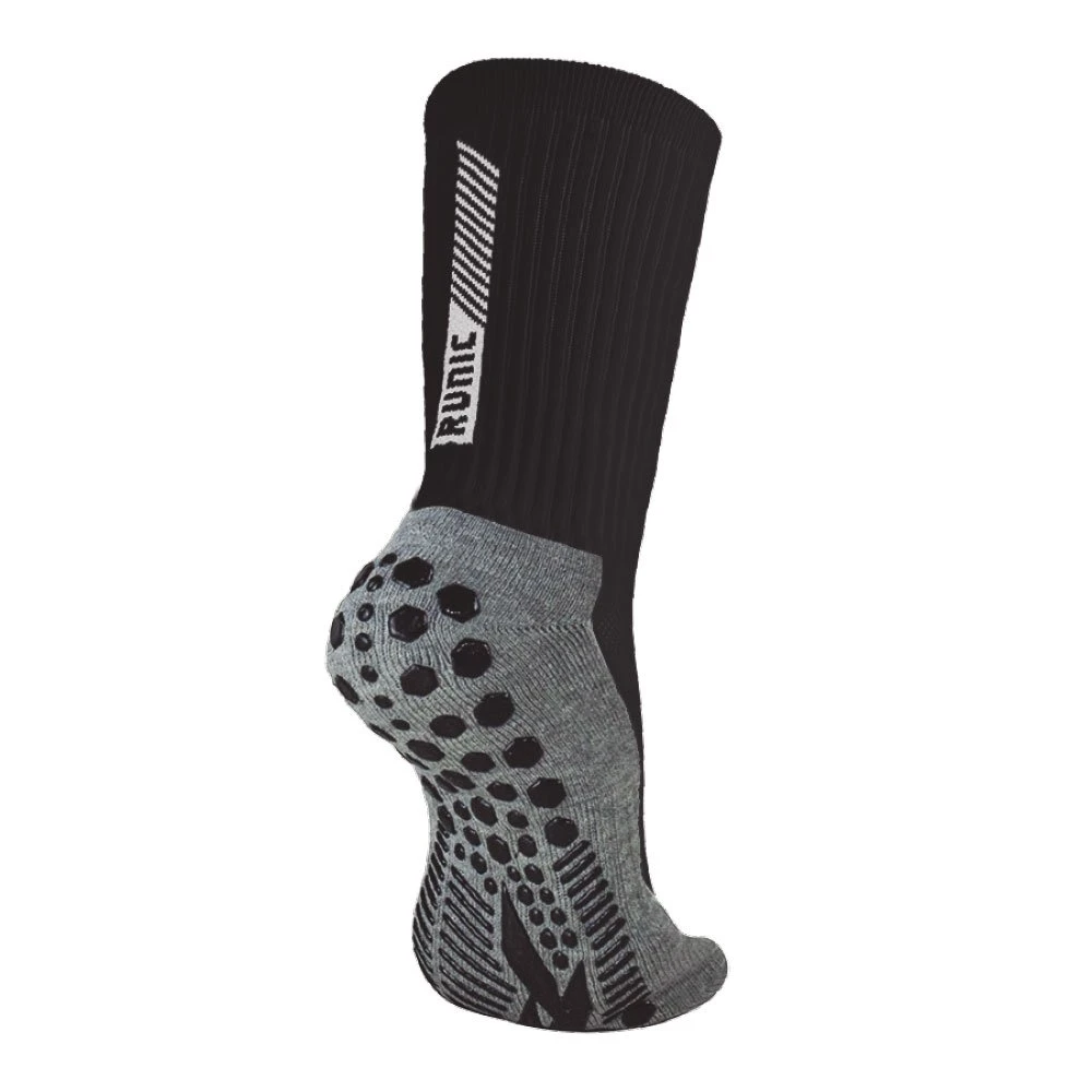 RUNIC NON-SLIP GRIP KIDS - SIZE 7-9 - BLACK