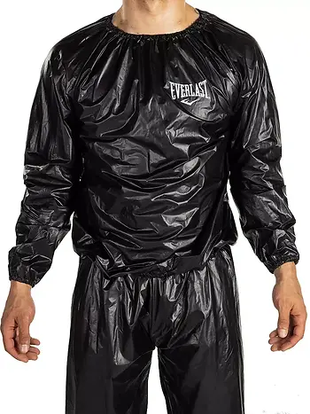 EVERLAST SAUNA SUIT DELUXE - L/XL - BLACK