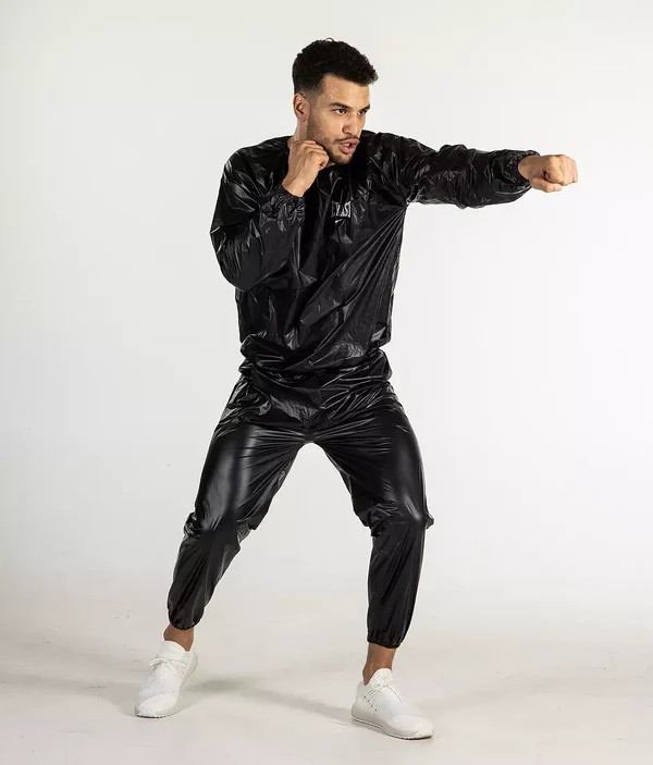 EVERLAST SAUNA SUIT DELUXE - L/XL - BLACK