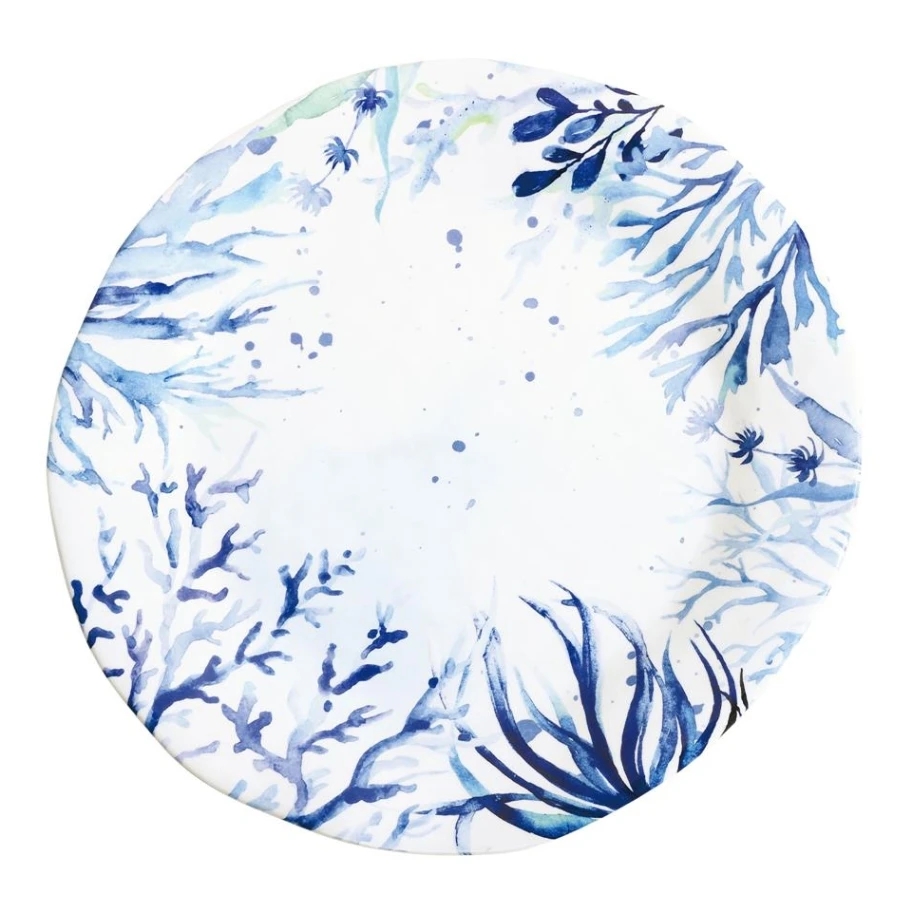 Indigo Sealife 11" Melamine Plate
