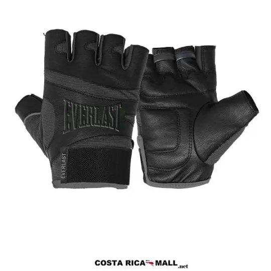 EVERLAST MASK WEIGHTLIFTING GLOVES - SIZE MED - BLACK