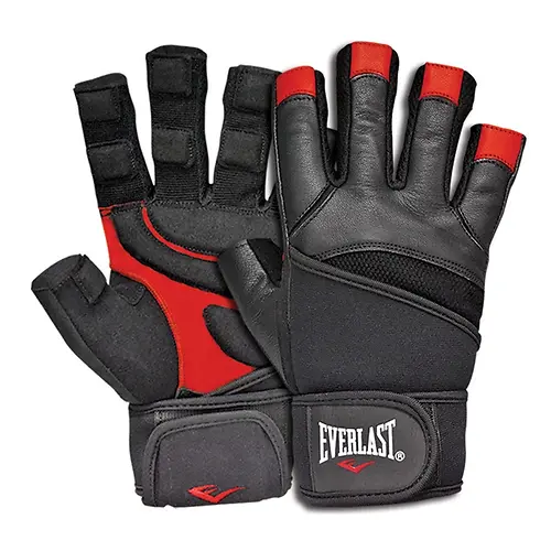 EVERLAST OCTOPUS WEIGHT GLOVE - SIZE MED - BLACK & RED
