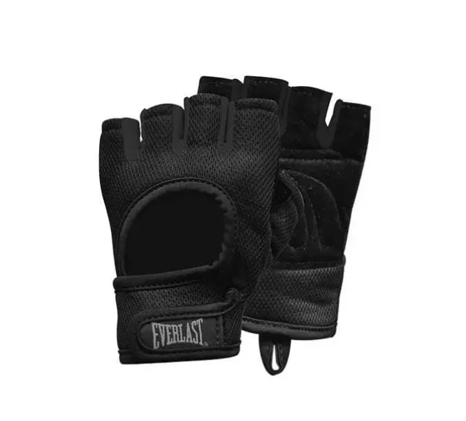 VELVET WEIGHTLIFTING GLOVE - SIZE XS - BLACK