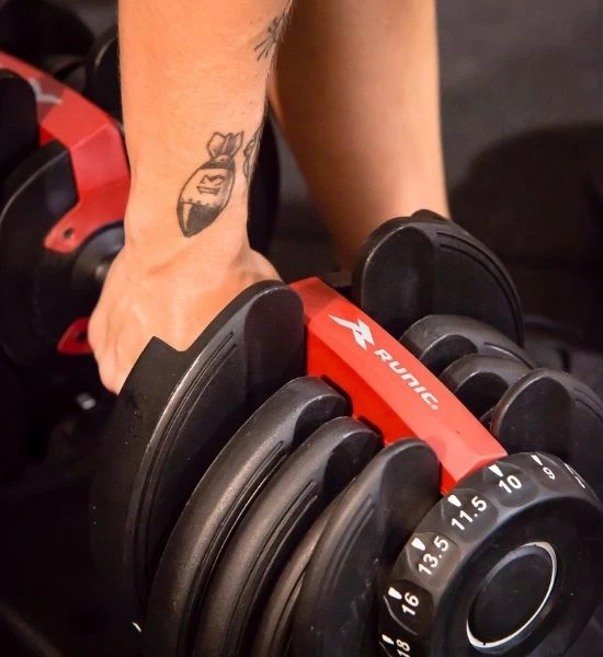 RUNIC ADJUSTABLE DUMBBELL 2.5-24 KG